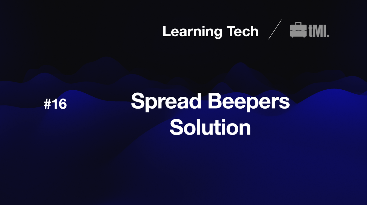 Spread Beepers Solution