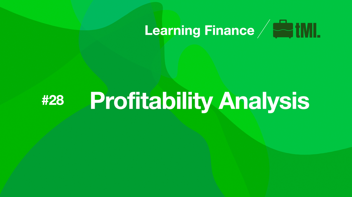 Profitability Analysis